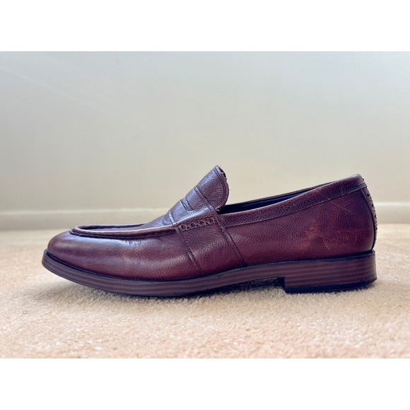 Cole Haan Mens Brown Leather Penny‎ Loafer Dress Shoes Grand.OS 8.5 Preppy main image 8